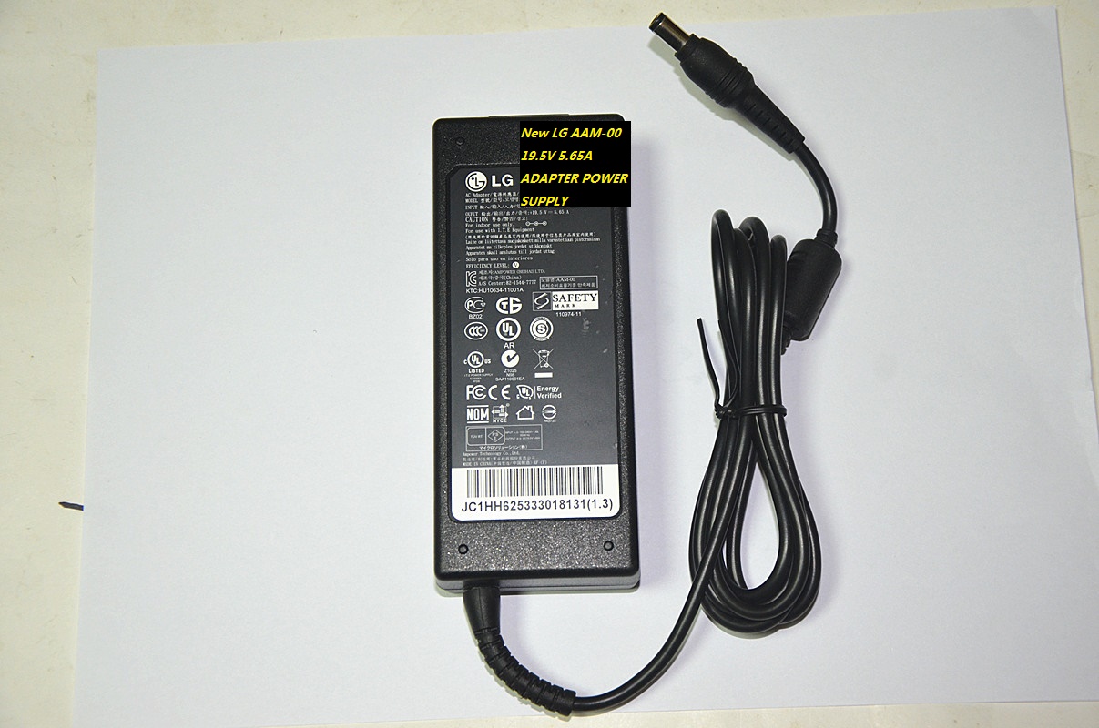 New LG 19.5V 5.65A for AAM-00 ADAPTER POWER SUPPLY - Click Image to Close